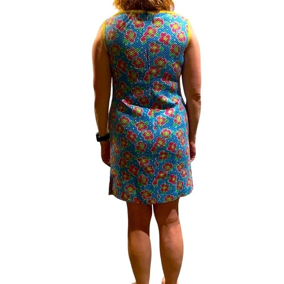 Vintage Lilly Pulitzer for Bergdorf Goodman Hawaiian shift dress, lined, EUC - Picture 4 of 10